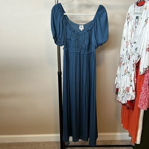 Blue dRA Los Angeles Maxi Dress - Medium